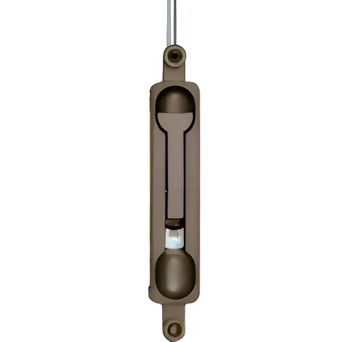 Dark Bronze 1/8" Offset Flush Bolt
