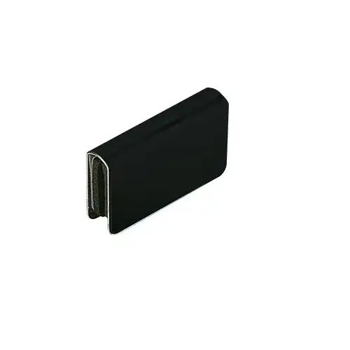 Black Rectangular Strike Plate Black Rectangular Strike Plate