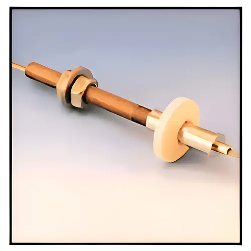 Gold Plated Ceiling Mount Fitting for Cable Display System Gold Plated Ceiling Mount Fitting for Cable Display System