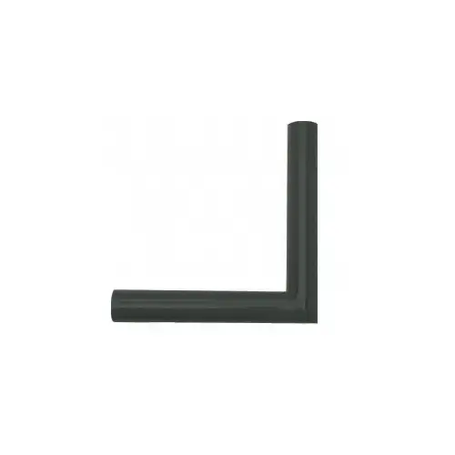 Matte Black Quick Connect 90 degree Corner for 1-1/2" Diameter Tubing