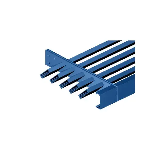 Custom Powder Painted 2" x 4" C-Channel Fascia - 146" Custom Powder Painted 2" x 4" C-Channel Fascia - 146"