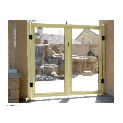 Mill Aluminum AWS Custom Gate System