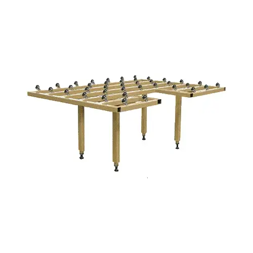 Ball Caster Table with 40 Casters on 12" Centers