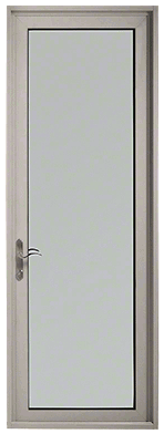 CRL-U.S. Aluminum PL91211L0 Clear Anodized Series 925 Patio Door Pivot Hinge Left Swing Out