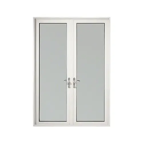 White KYNAR Paint Series 925 Patio Door Pivot Hinge Pair Swing Out White KYNAR Paint Series 925 Patio Door Pivot Hinge Pair Swing Out