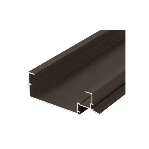 5" Open Back Head Mullion, Dark Bronze/Black Anodized Class 1 - 24'-2" Stock Length 5" Open Back Head Mullion, Dark Bronze/Black Anodized Class 1 - 24'-2" Stock Length