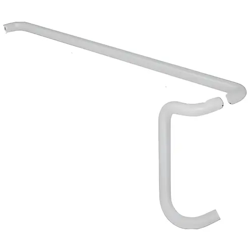Satin Chrome Solid Push Bar And Pull Handle Set, Aluminum Material, 10" Pull Center To Center, 33" Push Center To Center, Satin Chrome Finish Satin Chrome Solid Push Bar And Pull Handle Set, Aluminum Material, 10" Pull Center To Center, 33" Push Center To Center, Satin Chrome Finish