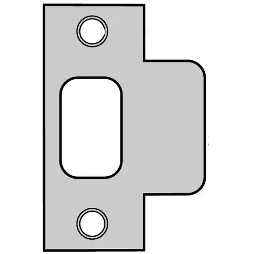 Plainlatch and Deadlatch Strike, Satin Brass Blackened Plainlatch and Deadlatch Strike, Satin Brass Blackened