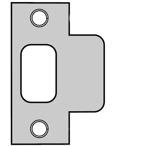 Kwikset 83028-690 Plainlatch and Deadlatch Strike, Dark Bronze Painted ...