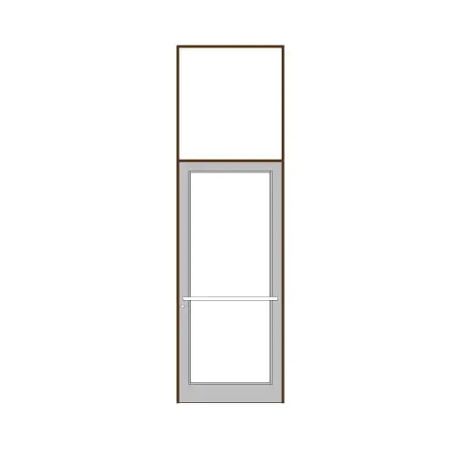 Dark Bronze/Black Anodized Class 1 39-1/2" x 126" Series DF800 Tubular Center Hung Transom Frame Complete (1FT) Dark Bronze/Black Anodized Class 1 39-1/2" x 126" Series DF800 Tubular Center Hung Transom Frame Complete (1FT)