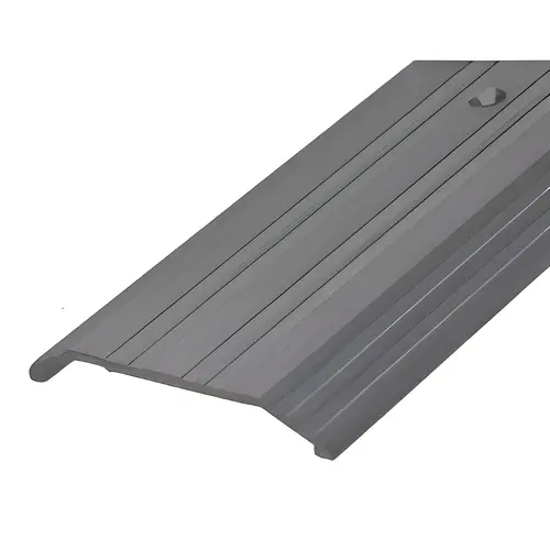 Dark Bronze 4" x 1/2" Saddle Aluminum Threshold - 73" Long Dark Bronze 4" x 1/2" Saddle Aluminum Threshold - 73" Long