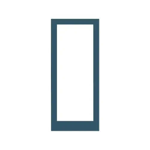 Custom KYNAR Paint Custom Single Blank 400 Medium Stile Center Hung Entrance Door - No Prep Custom KYNAR Paint Custom Single Blank 400 Medium Stile Center Hung Entrance Door - No Prep