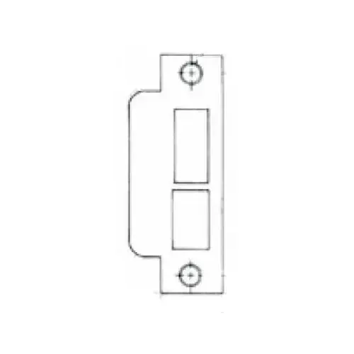 Left Hand 2-5/8" Extended ASA Strike Latch and Deadbolt Satin Chrome Finish Left Hand 2-5/8" Extended ASA Strike Latch and Deadbolt Satin Chrome Finish