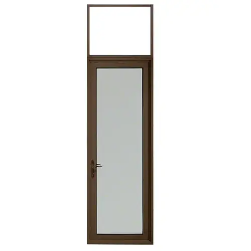 Custom Class l Bronze Black Anodized Series 925 Hinged Left Swing Out Patio Single Door with 10" Bottom Rail and Low Profile Threshold Custom Class l Bronze Black Anodized Series 925 Hinged Left Swing Out Patio Single Door with 10" Bottom Rail and Low Profile Threshold
