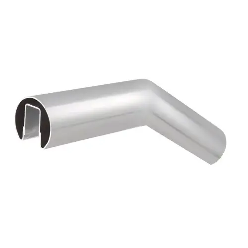 Polished Stainless 29 Degree Upper Incline Corner for 3-1/2" Diameter Railing Polished Stainless 29 Degree Upper Incline Corner for 3-1/2" Diameter Railing