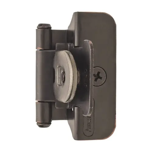 1/4" (6 mm) Overlay Double Demountable Cabinet Hinge Oil Rubbed Bronze Finish - Pair 1/4" (6 mm) Overlay Double Demountable Cabinet Hinge Oil Rubbed Bronze Finish - Pair