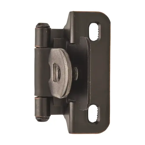 Demountable Cabinet Hinges 1/4" Overlay Single Oil Rubbed Bronze Demountable Cabinet Hinges 1/4" Overlay Single Oil Rubbed Bronze