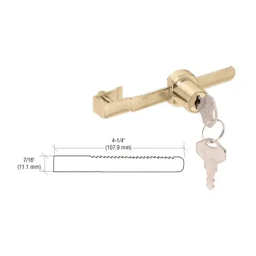Brass Keyed Alike Sliding Glass Door Lock Brass Keyed Alike Sliding Glass Door Lock