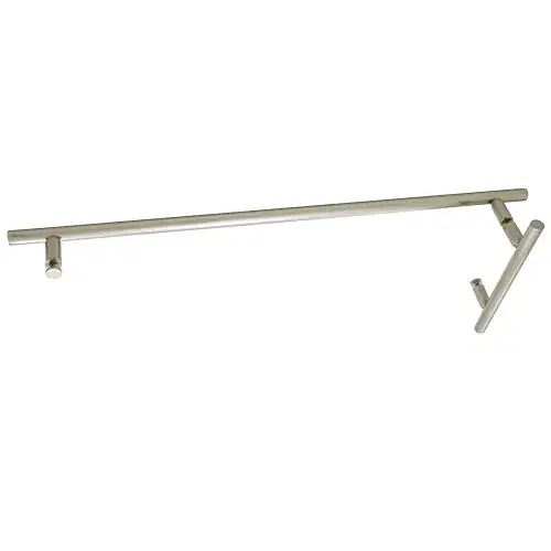 Brushed Nickel 6" x 24" LTB Combo Ladder Style Pull and Towel Bar Brushed Nickel 6" x 24" LTB Combo Ladder Style Pull and Towel Bar