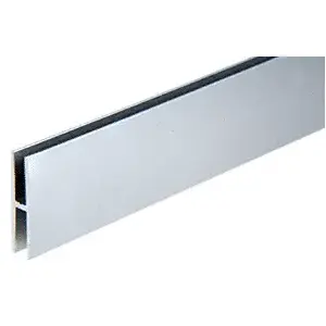 CRL H18A Satin Anodized 1/8" H-Channel 144" Stock Length