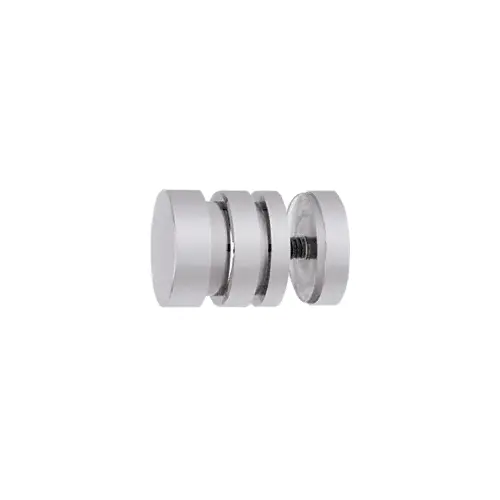 Polished Chrome Contemporary Style Single-Sided Shower Door Knob Polished Chrome Contemporary Style Single-Sided Shower Door Knob