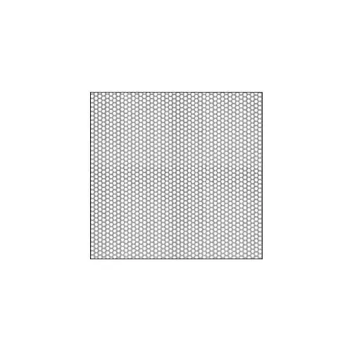 Custom 5 x 10 Perforated Infill Panel - Staggered 1/8" Round Holes Custom 5 x 10 Perforated Infill Panel - Staggered 1/8" Round Holes
