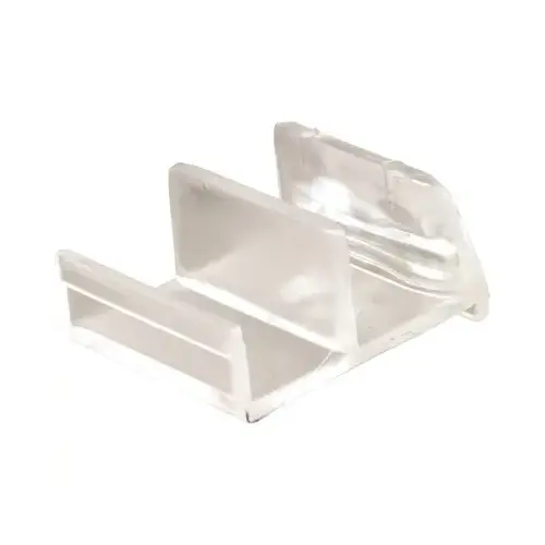 1-5/8" Wide Tub Enclosure Sliding Door Bottom Guide for Sterling Clear