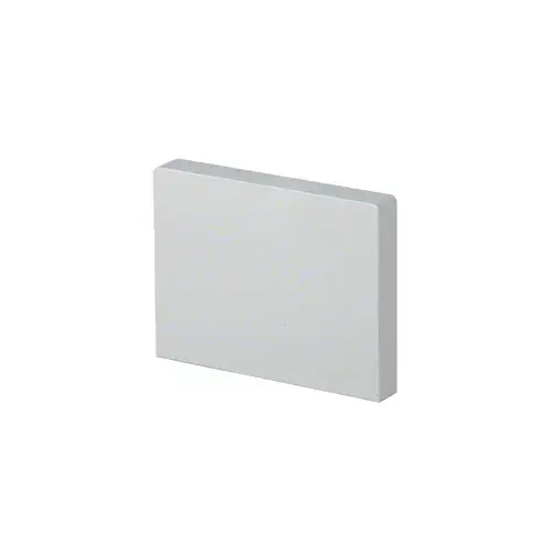 Satin Anodized Square Roller Bracket Cover for Cabo System Satin Anodized Square Roller Bracket Cover for Cabo System