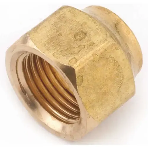 3/4 in. Brass Flare Nut Forged - pack of 10 3/4 in. Brass Flare Nut Forged - pack of 10