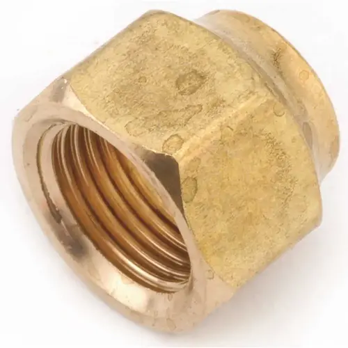 1/2 in. Brass Flare Nut Forged - pack of 10 1/2 in. Brass Flare Nut Forged - pack of 10
