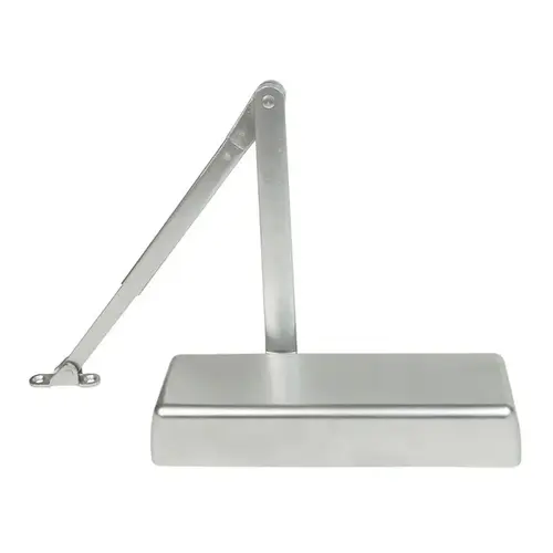 Standard Arm Tri Packed Door Closer Aluminum Finish