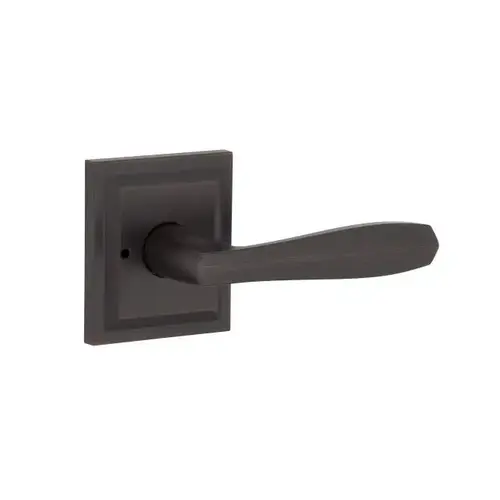 Privacy Torrey Pines Lever and Square Rose Venetian Bronze Finish Privacy Torrey Pines Lever and Square Rose Venetian Bronze Finish