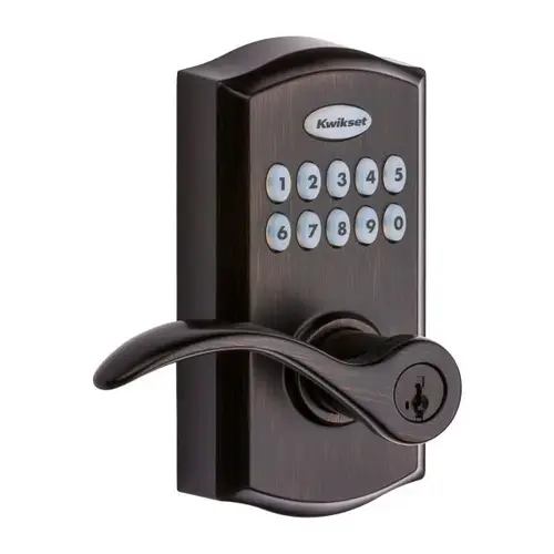 Pembroke Commercial Grade Electronic Smartcode Lever Lock with SmartKey Venetian Bronze Finish Pembroke Commercial Grade Electronic Smartcode Lever Lock with SmartKey Venetian Bronze Finish