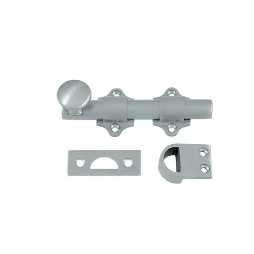 Ives Dutch Door Bolt, 1-1/8 Projection, Satin Chrome Ives Dutch Door Bolt, 1-1/8 Projection, Satin Chrome
