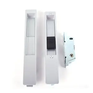 Adams Rite 4189-09-02-130-00-IB Flush Locksets Satin Aluminum Ritecoat Paint