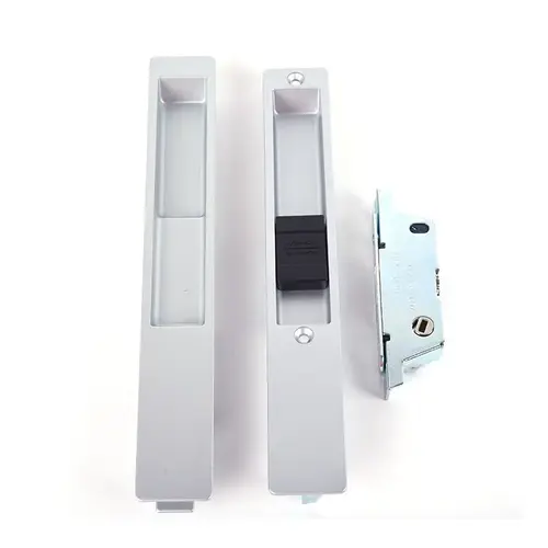 Flush Locksets Satin Aluminum Ritecoat Paint