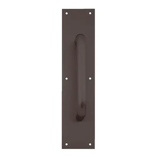 8302 Pull Plate 3.5" x 15" Dark Oxidized Satin Bronze 8302 Pull Plate 3.5" x 15" Dark Oxidized Satin Bronze