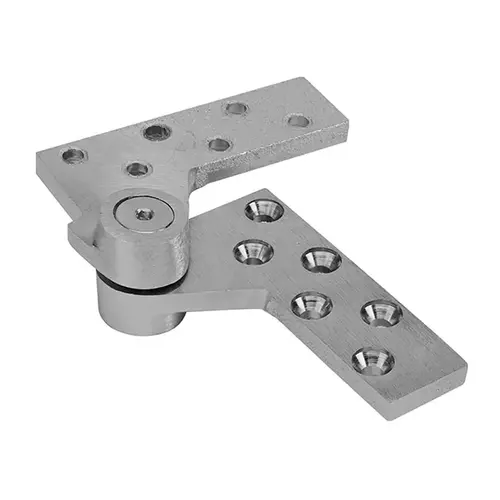 3/4 Offset Hung Top Pivot, 1-3/4 In. Door, Satin Chromium Plated 3/4 Offset Hung Top Pivot, 1-3/4 In. Door, Satin Chromium Plated