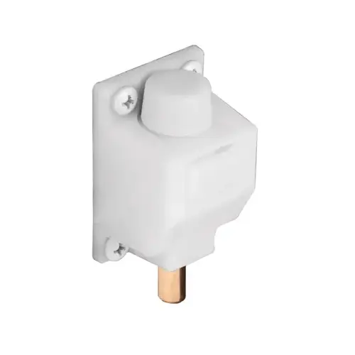 White Foot Operated Door Lock White Foot Operated Door Lock