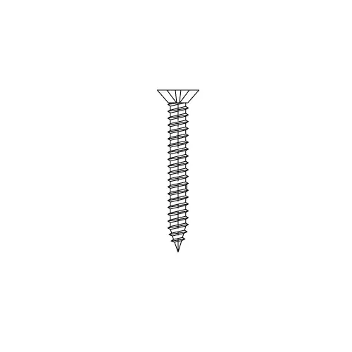 StormWall XL #10 x 1-1/2" Flat Head Phillips Screw - Pk/100 Mill
