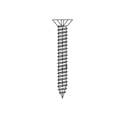StormWall XL #10 x 1-1/2" Flat Head Phillips Screw - Pk/100 Mill StormWall XL #10 x 1-1/2" Flat Head Phillips Screw - Pk/100 Mill