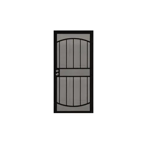 Black Gibraltar 32" x 80" Security Door Black Gibraltar 32" x 80" Security Door