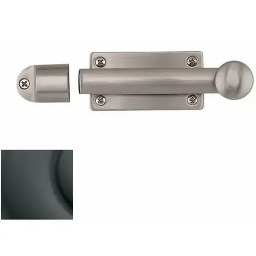 Dutch Door Bolt Oil Rubbed Bronze Finish - Baldwin Quickship Item Dutch Door Bolt Oil Rubbed Bronze Finish - Baldwin Quickship Item
