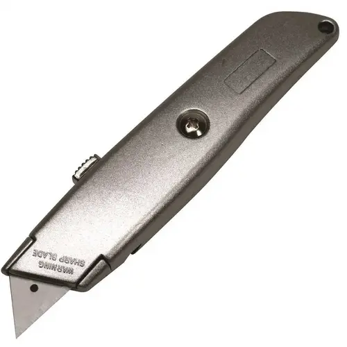 Top Trigger Utility Knife Silver