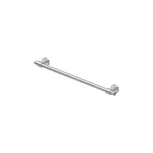 24" Center To Center Sobe Series Towel Bar Single Polished Chrome 24" Center To Center Sobe Series Towel Bar Single Polished Chrome