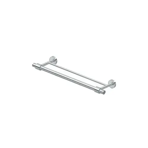 24" Center To Center Sobe Series Towel Bar Double Chrome 24" Center To Center Sobe Series Towel Bar Double Chrome