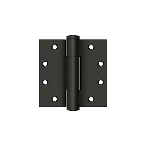 4-1/2" Height X 4-1/2" Width Square Corner Plain Bearing Royal Mortise Hinge Oil Rubbed Bronze Pair 4-1/2" Height X 4-1/2" Width Square Corner Plain Bearing Royal Mortise Hinge Oil Rubbed Bronze Pair
