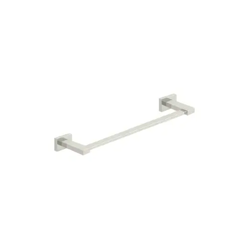18" Center To Center 55D Series Towel Bar Single Polished Nickel