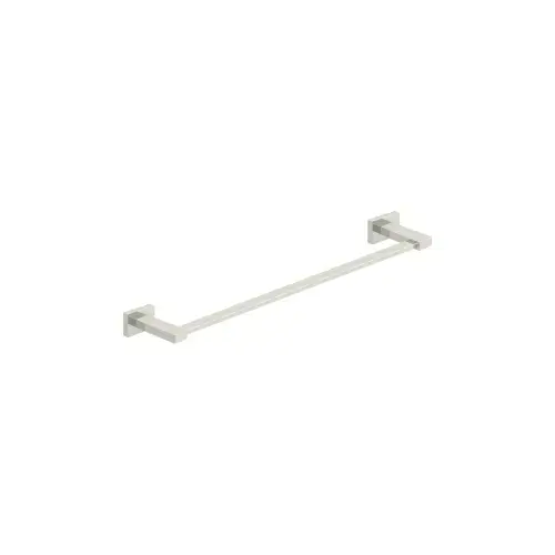 24" Center To Center 55D Series Towel Bar Single Polished Nickel
