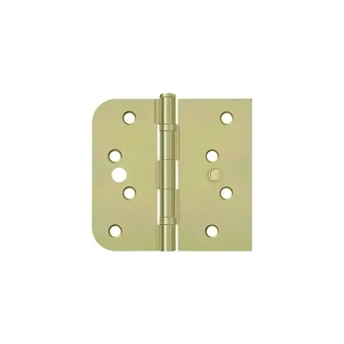 Special Hinge for Fiber Glass Doors, 4" x 4-1/4" x 5/8" Radius x SQ, Ball Bearings, Security Stud in Zinc Dichromate Pair Special Hinge for Fiber Glass Doors, 4" x 4-1/4" x 5/8" Radius x SQ, Ball Bearings, Security Stud in Zinc Dichromate Pair